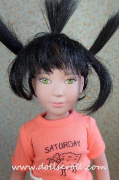 Affordable Designs - Canada - Leeann and Friends - 2012 Basic Linlin - Black Hair/Green Eyes - кукла